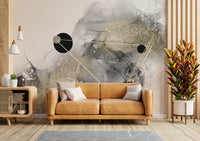 Cosmic Dust Mural – Perfect for starry-themed decor.

