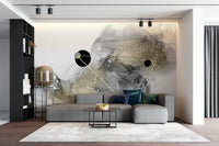 Dreamy space vibes with Cosmic Dust Wall Mural.

