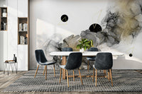 Colorful cosmic flow wall mural in dreamy tones.

