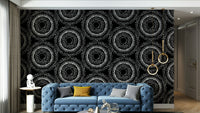 Organic Opulence Wallpaper with luxurious texture.

