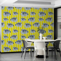 Serene Aquaria wallpaper for contemporary home interiors

