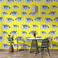 Tranquil aquatic wallpaper for bathrooms and bedrooms

