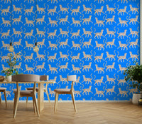 Stylish cheetah print Cheetah Chic 03 wallpaper for offices

