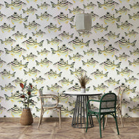 Nature-inspired Jarbua - The Fish wallpaper for modern spaces

