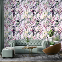 Immersive jungle wallpaper for nature-inspired décor

