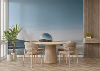 Silent Sands mural for creating a calming atmosphere

