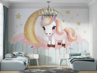 Little Star Pony wall art for playful bedrooms

