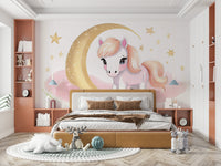 Pony and stars design for dreamy children’s rooms

