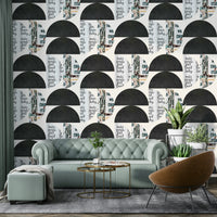 Peel-and-stick Mescolanza 15 wallpaper for easy installation

