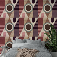 Stylish Urban Texture Geometric wallpaper for feature walls

