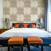 Textured Neutral Eclipse wallpaper for modern living rooms

