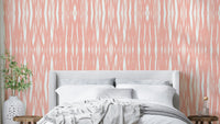 Coral-inspired mural for bedrooms

