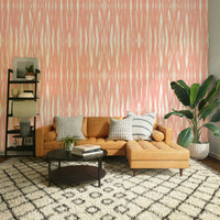 Whispers of Coral wall mural design

