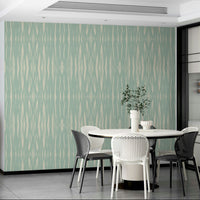 Aqua mural wallpaper for bedrooms

