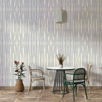 Subtle mural wallpaper with soft movement


