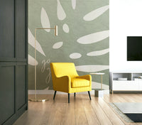 Eco-style wallpaper for living room

