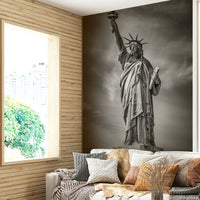 Bold NYC landmark wallpaper for office or home

