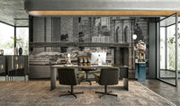 Modern city wallpaper for walls with NYC theme


