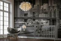 NYC skyline wallpaper for walls with iconic view

