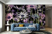Beautifully detailed flowers adding color and life to your room