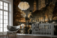 Mural wallpaper perfect for bedrooms, living rooms, or offices

