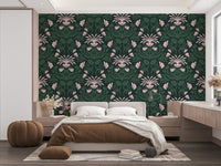 Ideal for bedrooms, living rooms, or dining areas with floral charm

