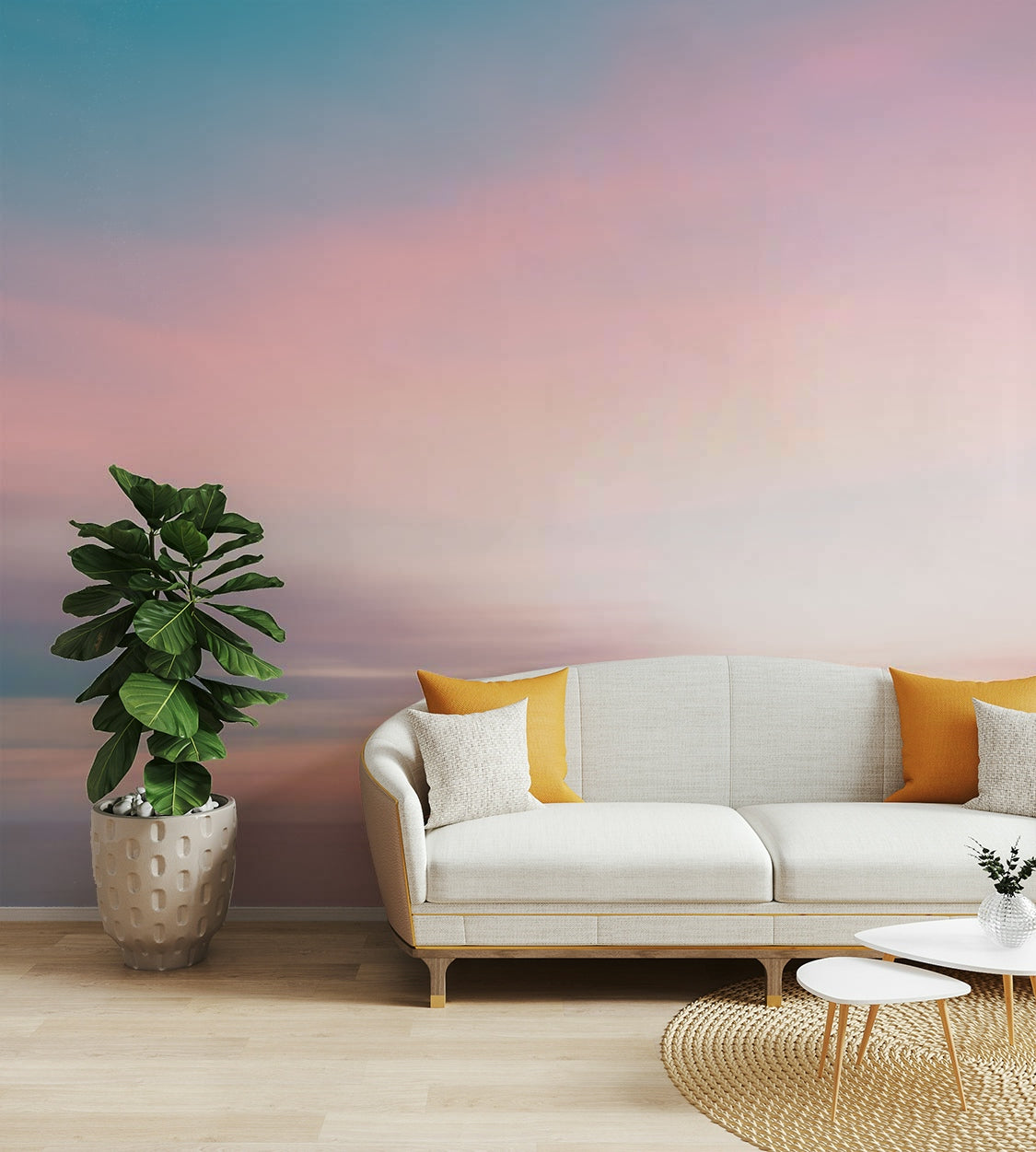 Pastel Serenity Wall Mural