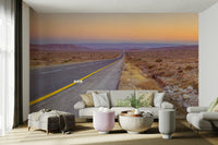 Scenic wallpaper showing desert horizon


