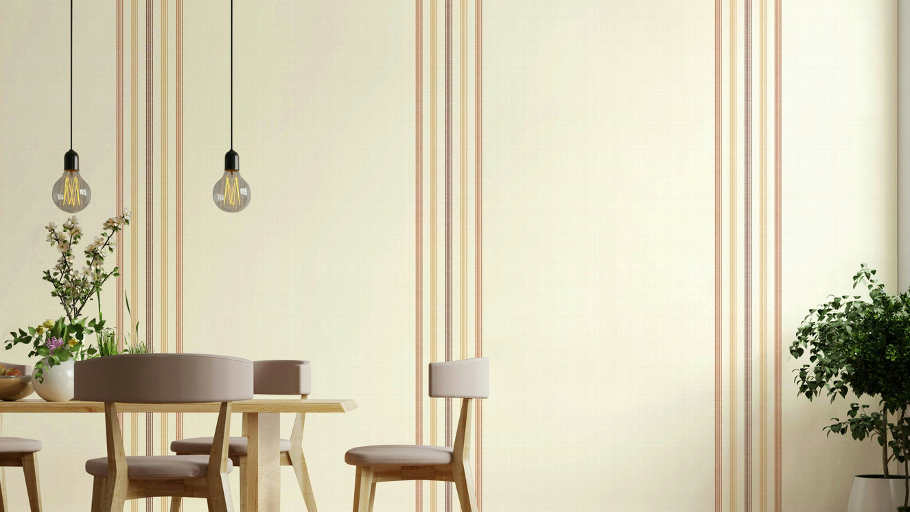 Rustic stripe pattern for country-inspired rooms
