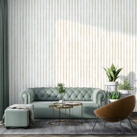 Subtle beige striped wallpaper for walls
