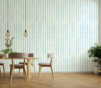 Watercolor stripe pattern with natural texture
