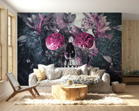 Edgy mural wallpaper for creative interiors