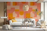 Retro Tiles 03 mural wallpaper
