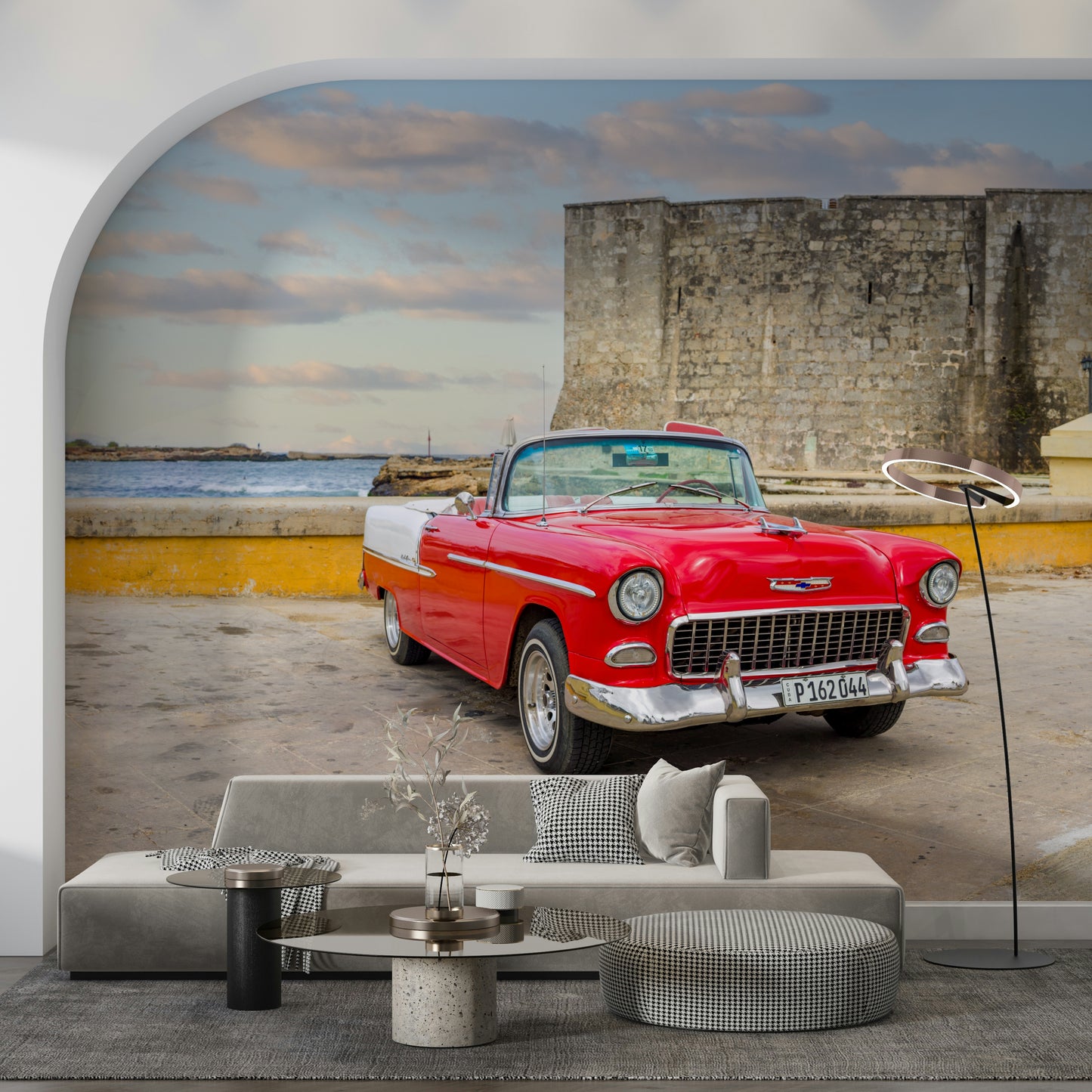 Havana's Retro Ride Wall Mural