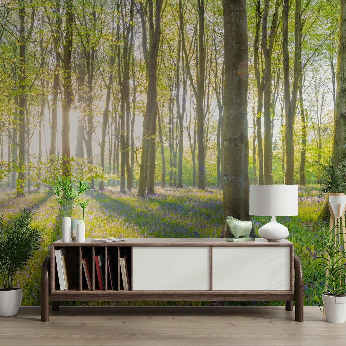 Nature-inspired wallpaper for walls
