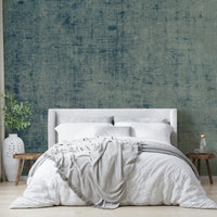 Rustic denim fabric wallpaper design
