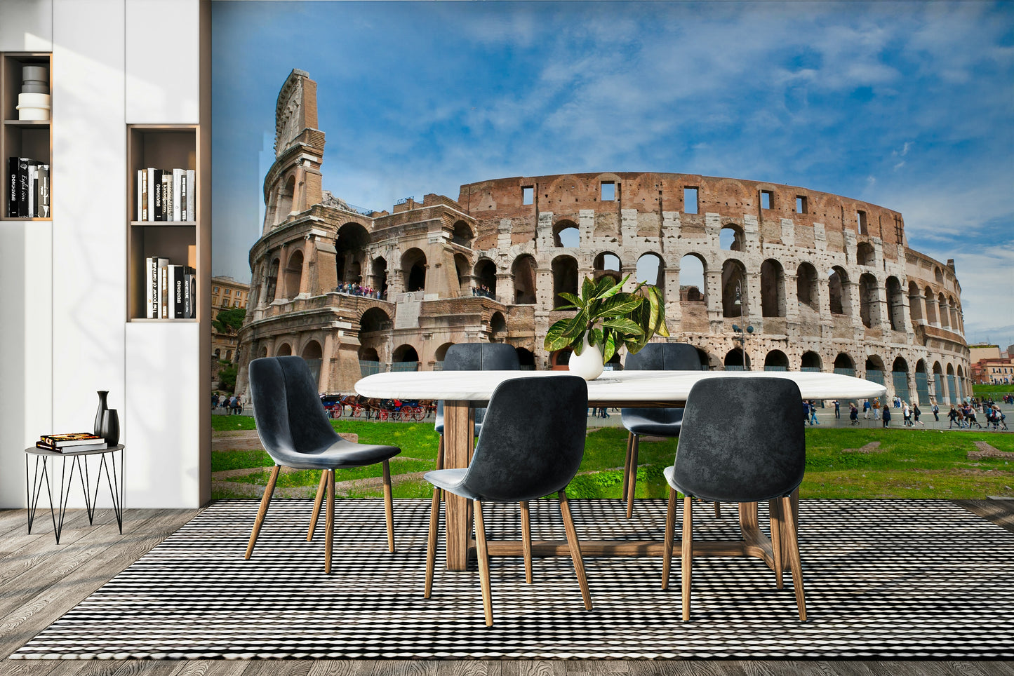 Roman architecture wall mural
