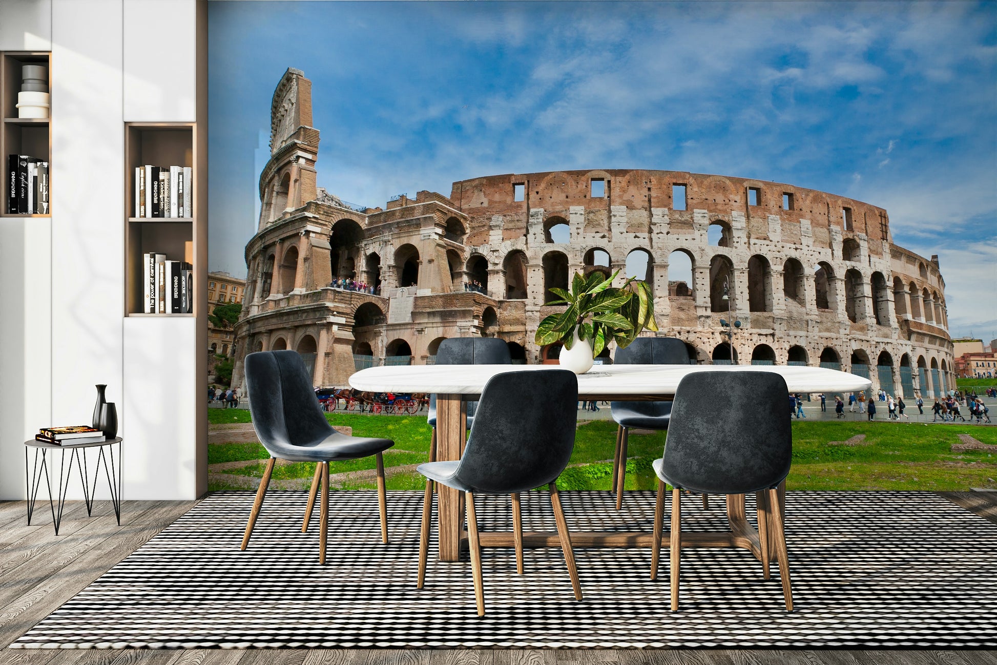 Roman architecture wall mural
