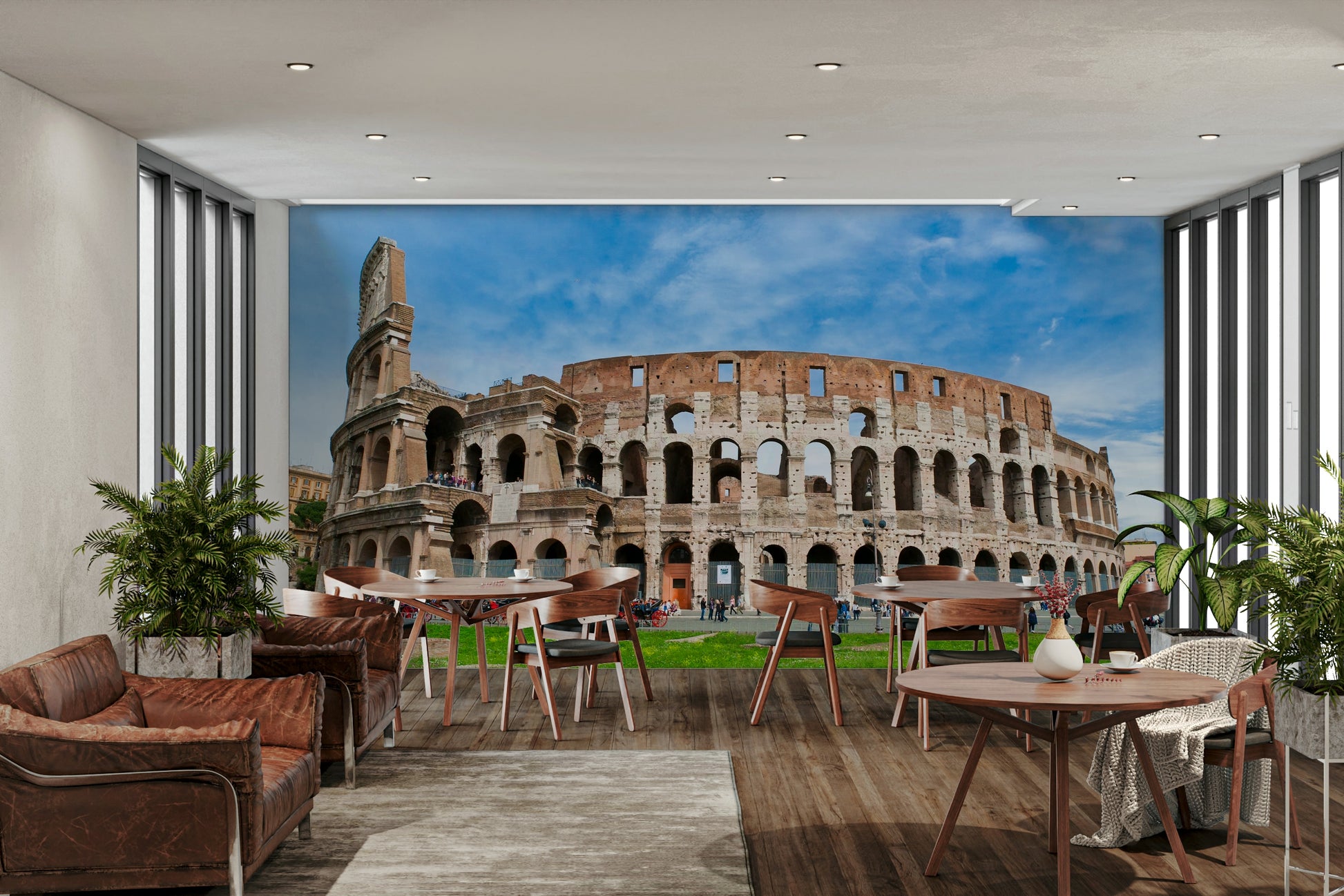 Cultural heritage wall mural
