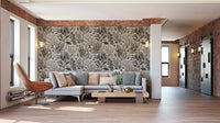 Coral-inspired beige wallpaper for walls


