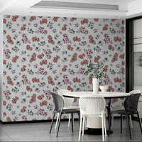 Pastel floral wallpaper for walls

