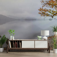 Mural wallpaper of Derwentwater in autumn light

