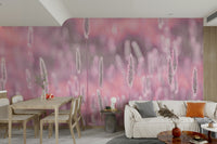 Light blush field wallpaper for peaceful rooms

