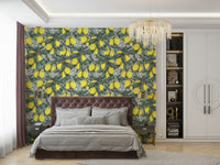 A joyful, lively mural wallpaper bringing color to your space


