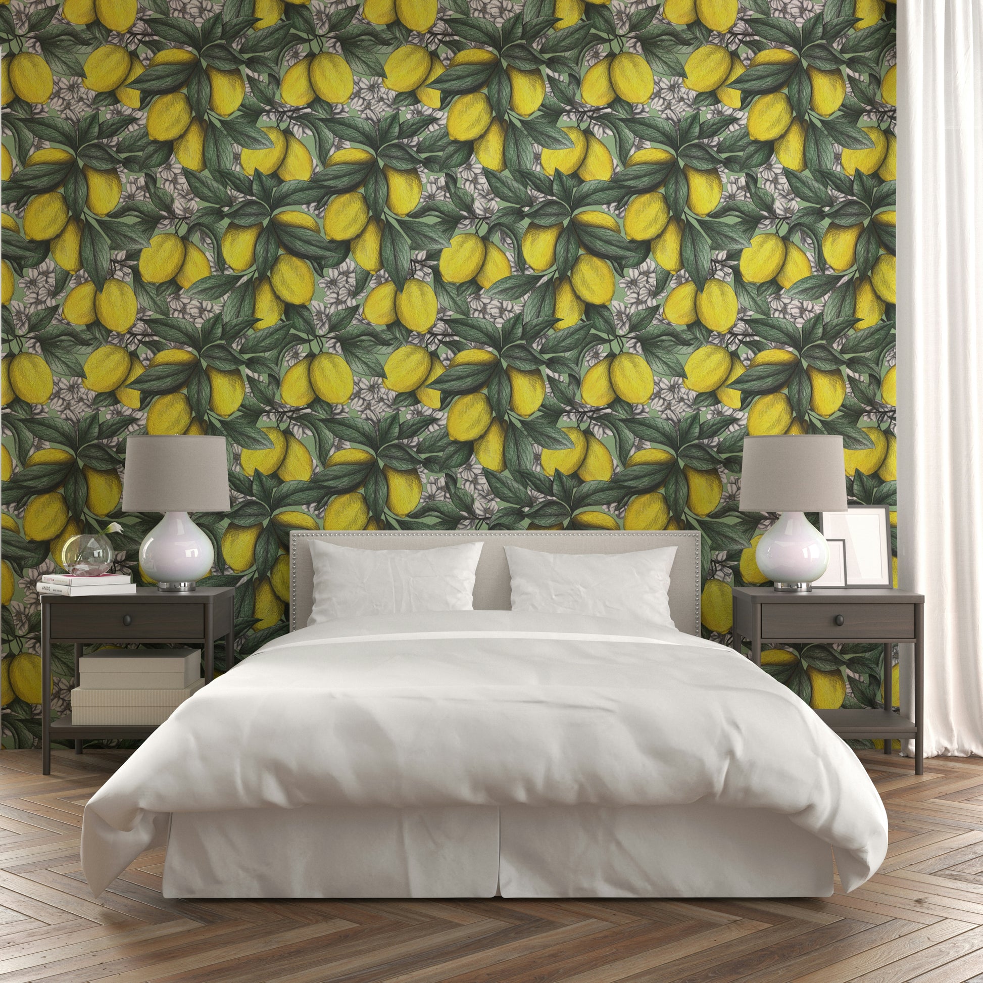 High-quality wallpaper for walls with a natural theme

