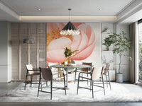 Floral mural wallpaper perfect for modern or traditional interiors

