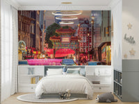 Vibrant city life captured in rich colors and sharp details

