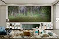 Easy-to-install mural that brings the outdoors inside


