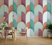 The design has a distinct mid-century modern aesthetic.
