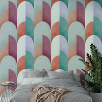 A vibrant and stylish wallpaper pattern.
